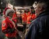 Red Cross marauders celebrate New Year's Eve in the streets with the most deprived