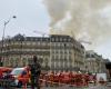 Paris: a fire breaks out in a building near Saint-Lazare station