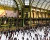 The Grand Palais in Paris hosts the largest indoor ice rink in the world