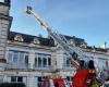 Foreign Legion: a fire drill took place at the Château des Cheminières