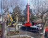 After two fires in 2018 and then in 2023, this premises is finally subject to demolition in Aveyron