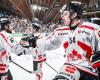 Charles Hudon and Canada in the semi-final at the Spengler Cup