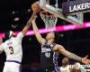 The Los Angeles Lakers also beat the star’s departure.The Lakers beat the Sacramento Kings 132-122 a..