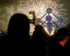 New Year: thousands of people gathered at the foot of the Atomium for the traditional fireworks display, excesses to be reported in Brussels