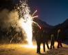 A teenager burned by a firework in Valais