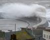 Pictures show stormy weather and huge waves in Lyme Regis