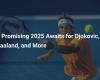 A bright future in 2025 for Djokovic, Haaland and others