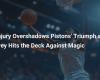 Injury Shadows Pistons Triumph as Ivey Collapses Against Magic