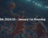 NBA 2024/25 – January 1 Recap