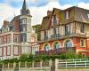 his sublime “pink brick” villa in Normandy where he lives with his wife Daphné Roullier