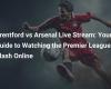 Live Stream: Brentford vs Arsenal – Guide to Watching the Premier League Clash Online