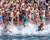 More than 300 brave people take the plunge for a New Year's swim in Saint-Raphaël