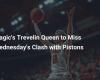 Magic’s Trevelin Queen will miss Wednesday’s game against Pistons