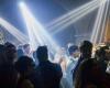 In Damascus, in a bar in the Christian quarter, the year began with techno rhythms