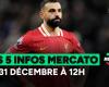 Salah, Griezmann, Haller…the 5 transfer window information from December 31 at midday