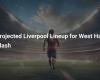 Liverpool Predicted Line-Ups for West Ham Match