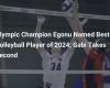 Olympic Champion Egonu Named Best Volleyball Player of 2024; Gabi Takes Second Place