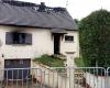 His house is destroyed by fire on New Year’s Day, south of Caen