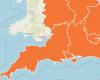 Somerset and Devon: Amber warning issued for New Year