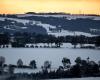 Snow and ice approaching Normandy