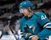 Sharks: A first match this season for Vlasic