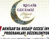 Regaip Night Wake Up Programs take place in Akhisar – General