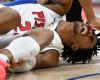 Big emotion after Jaden Ivey's serious injury • Basket USA