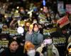 In Seoul, pro and anti-Yoon demonstrators clash in front of his official residence, where he has taken refuge