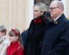 In video: alongside Albert II and Charlene of Monaco, Jacques and Gabriella speak for the first time