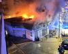 Impressive fire in Seine-et-Marne, two stores completely destroyed by flames