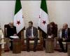 French and German foreign ministers meet new Syrian leader in Damascus