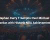 Stephen Curry Triumphs Michael Jordan with Historic NBA Achievement