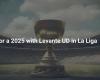 For a 2025 with Levante UD in La Liga