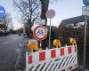 Cycle path in Roonstrasse closed, no winter service