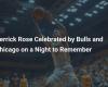 Derrick Rose Celebrated by the Bulls and Chicago on an Unforgettable Night