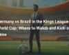 Germany vs Brazil in the Kings League World Cup: Where to watch and kick-off time