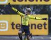 Van Aert signs his first success of the winter