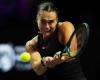 WTA tennis: return to the final in Brisbane for Aryna Sabalenka