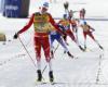 Johannes Klaebo in demonstration on the Val di Fiemme skiathlon (World Cup)