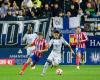 Min 45. Halftime at La Rosaleda with Atlético de Madrid in front (0-1)