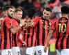 Nice takes on Rennes in a lively match to kick off the year