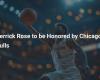 Derrick Rose honored by the Chicago Bulls