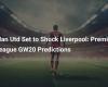 Manchester United ready to shock Liverpool: Premier League matchday 20 predictions