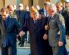 the royal family of Jordan at the funeral of Princess Majda Ra’ad