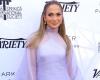 Jennifer Lopez Dazzles in Purple Dress at 2025 Palm Springs Film Festival