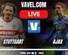 Live score updates from Stuttgart vs Ajax (2-0)