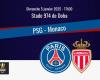 Match: PSG/Monaco (Champions Trophy), live (0-0, MT1)