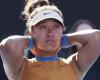 affected in the abdominals, Osaka worried one week before the Australian Open