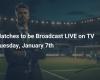 Matches to watch LIVE on TV on Tuesday January 7