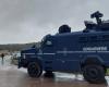 Anger of farmers: Rural Coordination tractors force a dam in Essonne